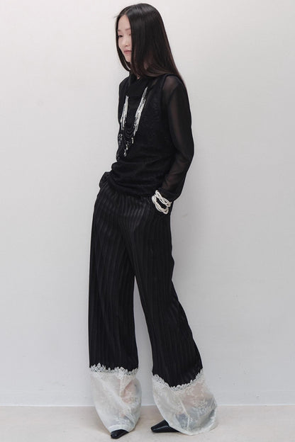 Lace Sleeveless Vest