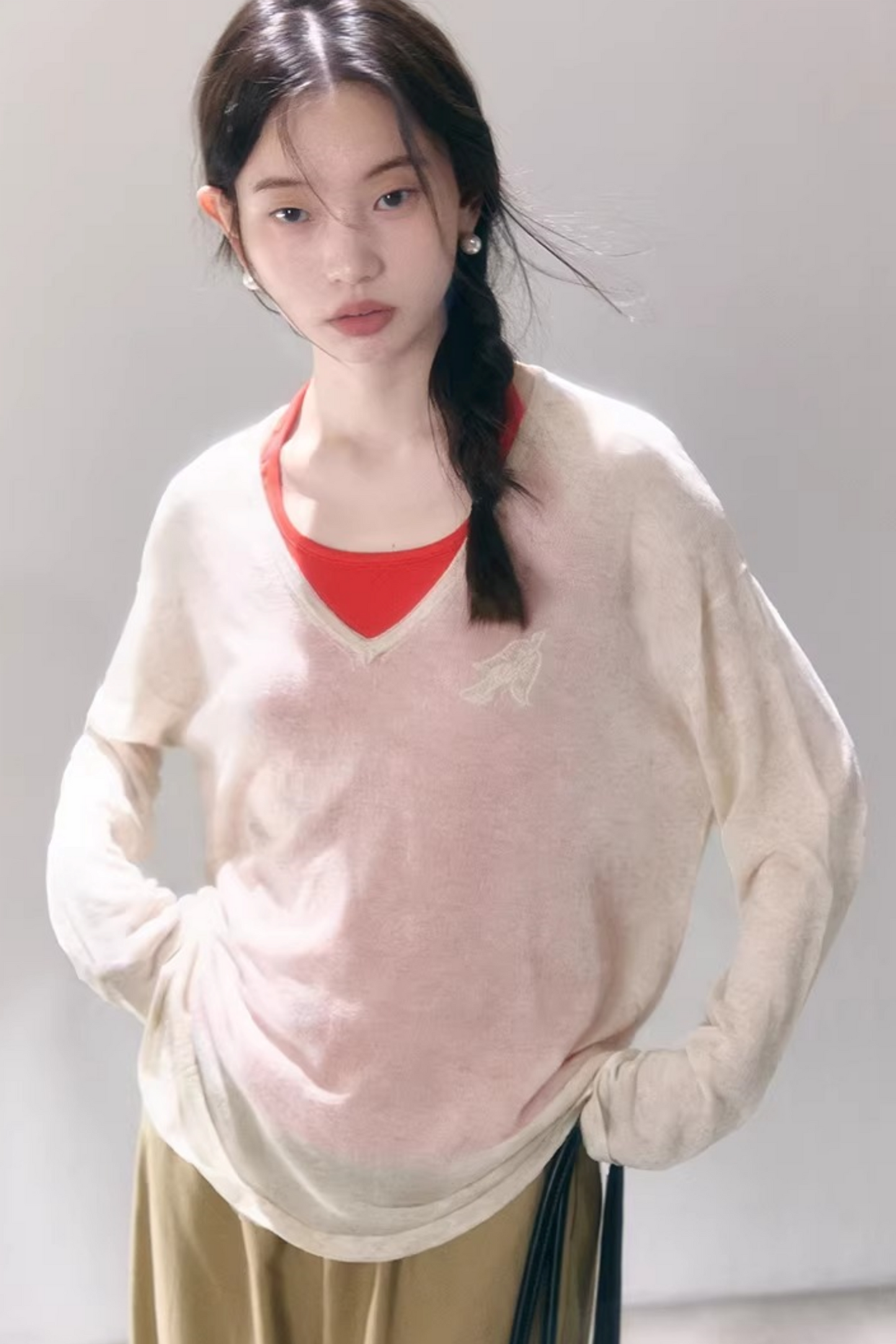 Layered U-Neck Camisole Top