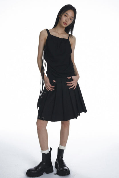 Laced Sleeveless Vest