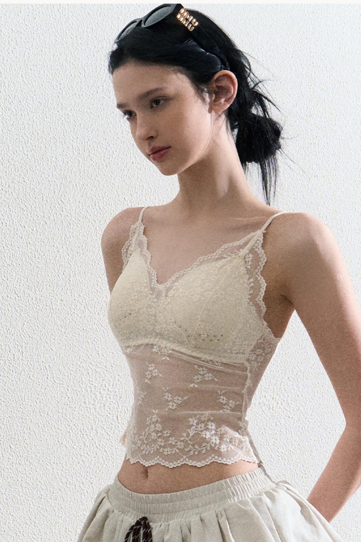 Elegant Lace Camisole Top