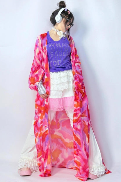 Summer Thin Printed Long-Sleeved Jacket