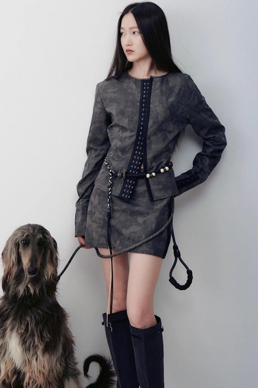 Moonlit Skirt Suit Set-Up