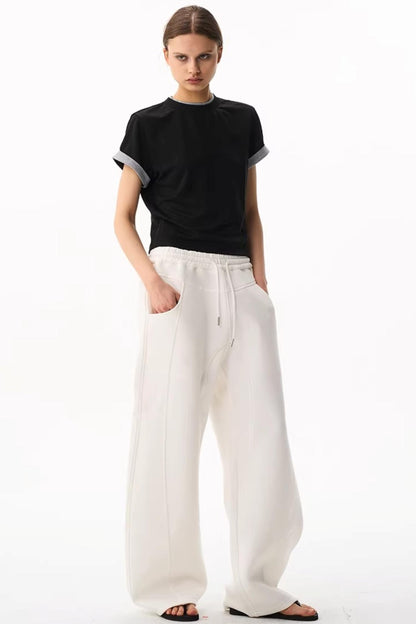 Embroidered Slim-Fit Top
