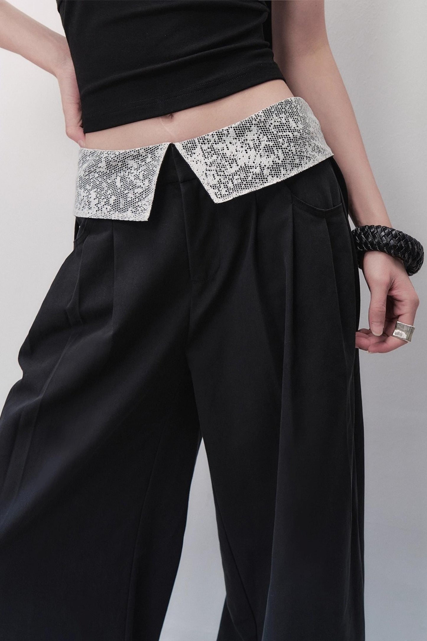 Dream Lace Wide-Leg Pants