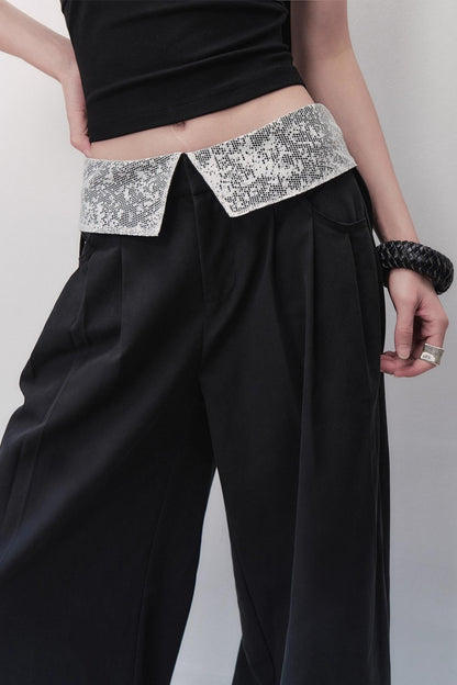 Dream Lace Wide-Leg Pants