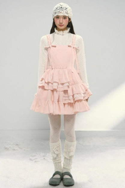 Pink Corduroy Princess Dress