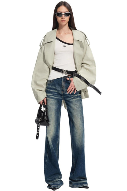 Right Knit Long-sleeved Top