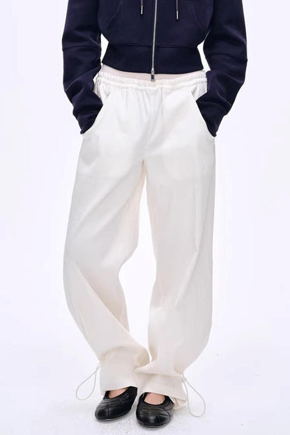 Lyocell Color-Block Pants