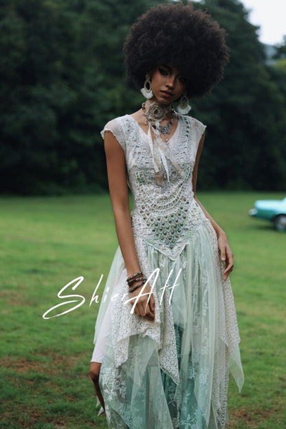 Vintage Wind Strappy Dress