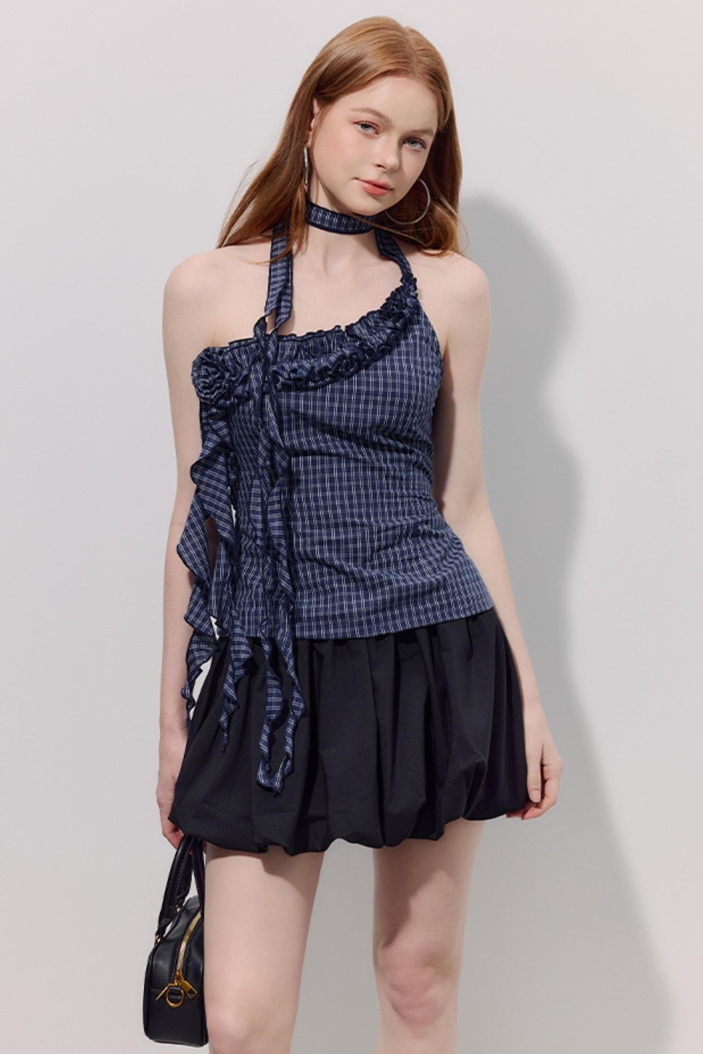 Smocked Peplum Camisole