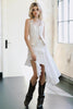 Completo beige e bianco camicetta + gonna