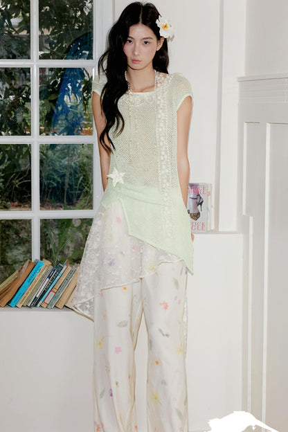 Green Fantasy Knit Set-Up