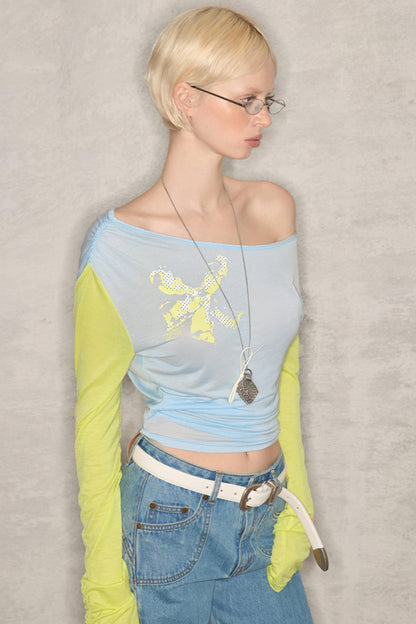 Summer Color-Block Tee