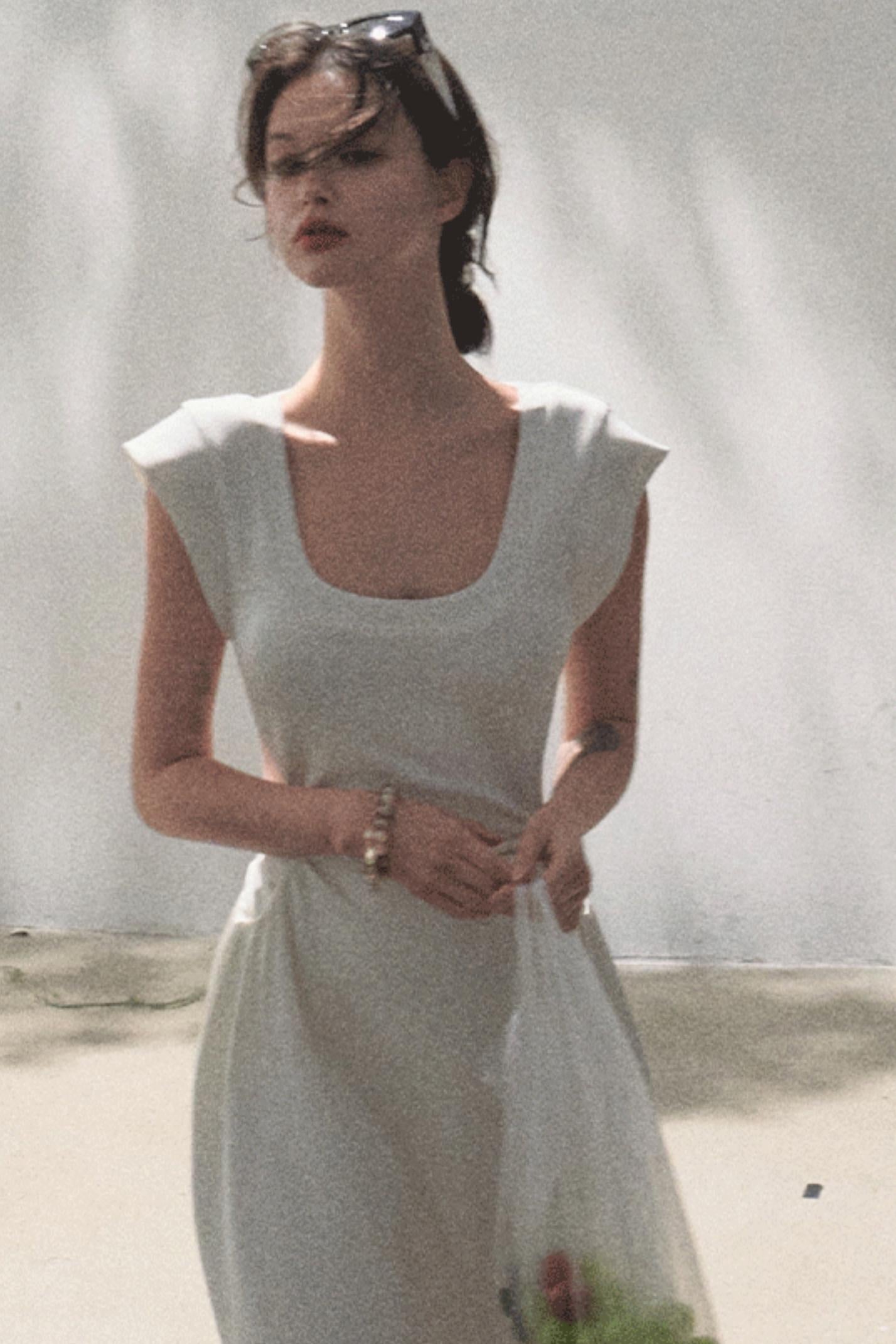 Essential Summer U-Neck Dress