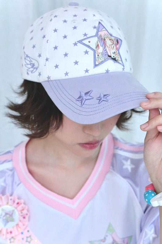 Dreamcore Purple Baseball Cap