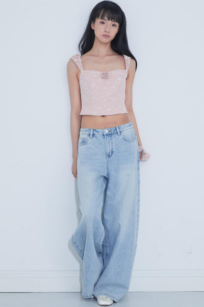 Rose Embossed Hair Band