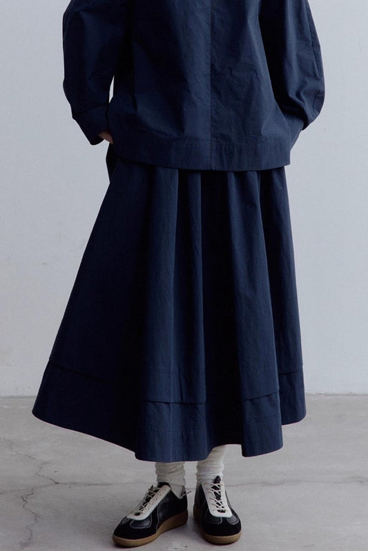 Layered Cotton Skirt