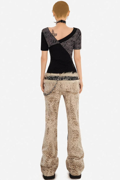 Gothic Lace-Up Rock Top