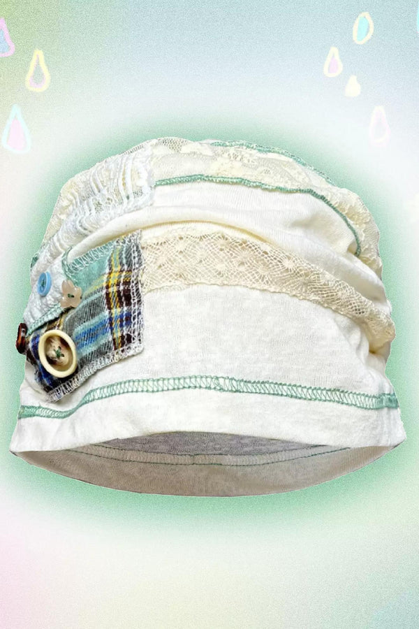 Unique Artsy Slouchy Knit Hat