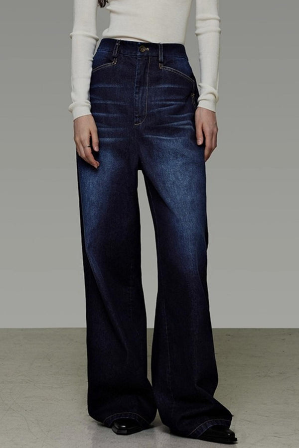 Vintage Winter High-Waisted Slimming Jeans