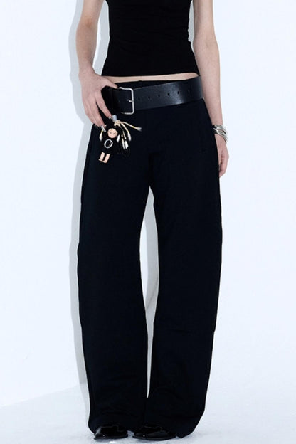 Loose Thigh Knife Sweatpants