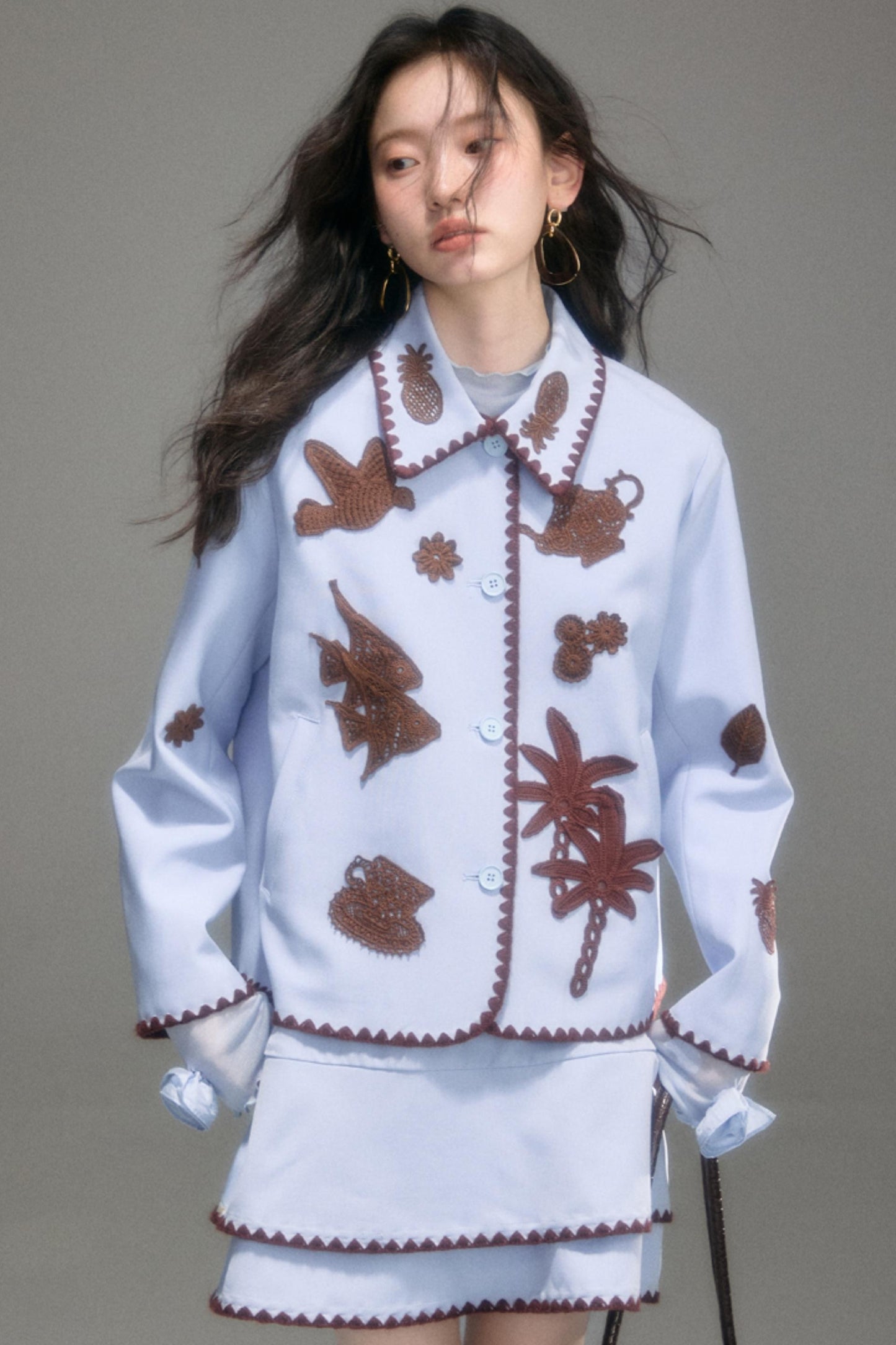 Momo Tea Fun Suit Jacket Set-Up