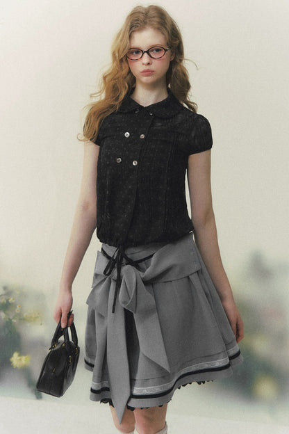 Ivory Doll Collar Blouse