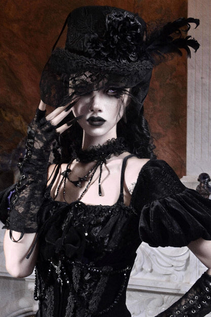 Gothic Wool Hat