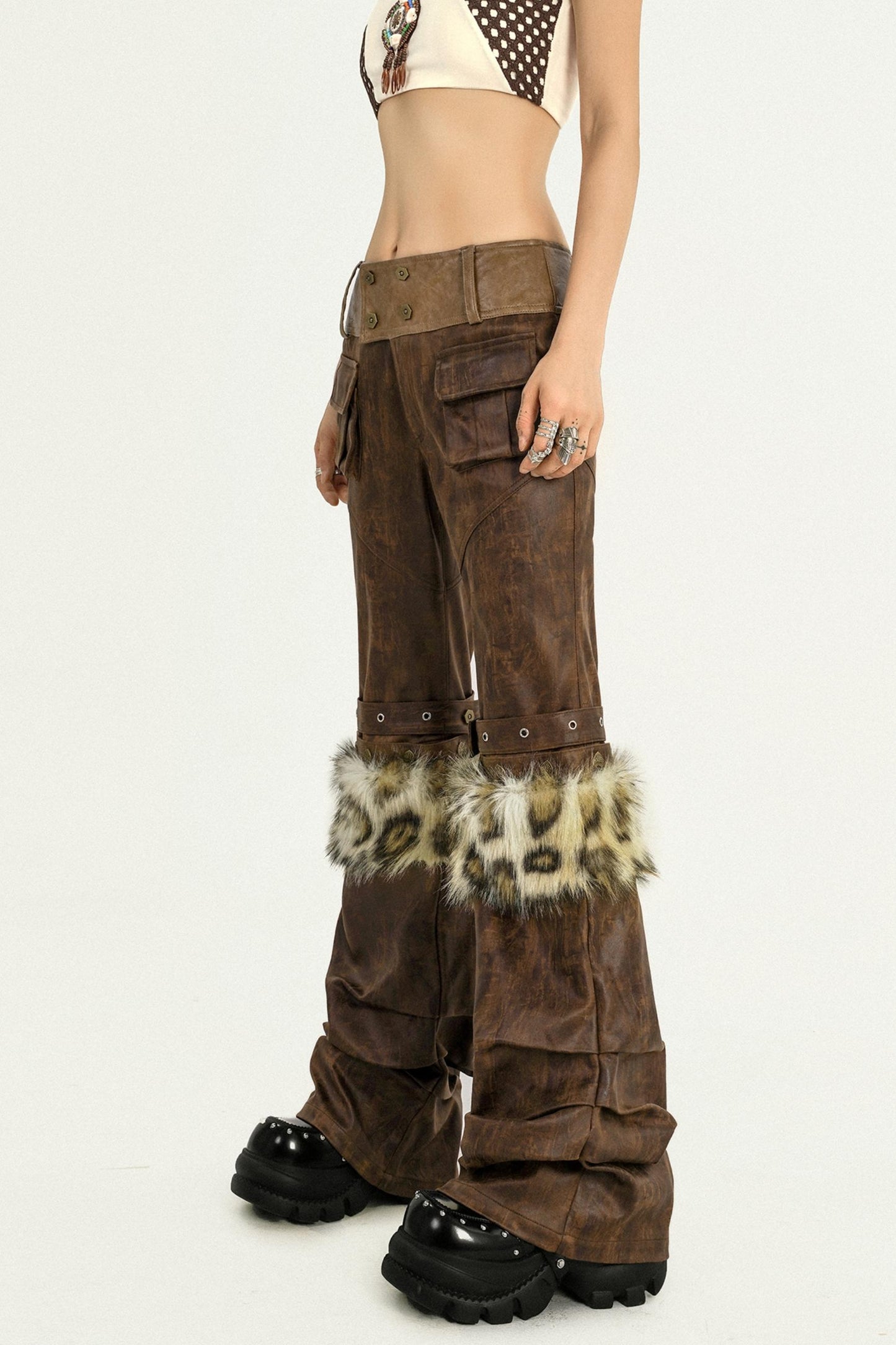 Vintage Silhouette Fit Pants