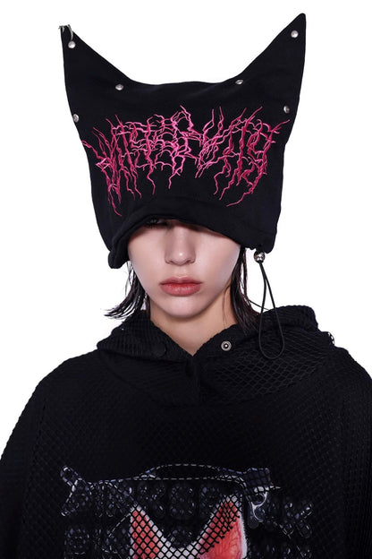 Sphynx Embroidered Cat Ear Hat