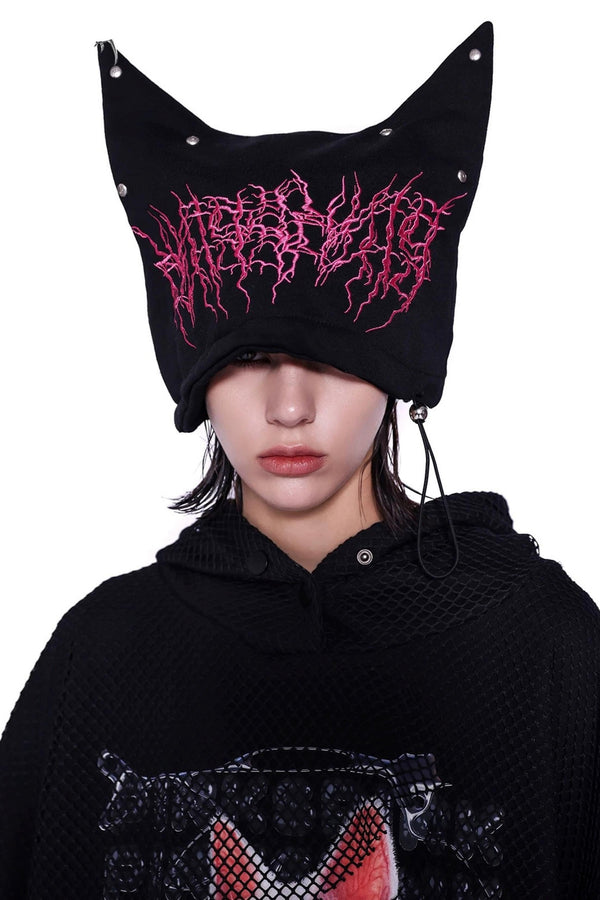Sphynx Embroidered Cat Ear Hat