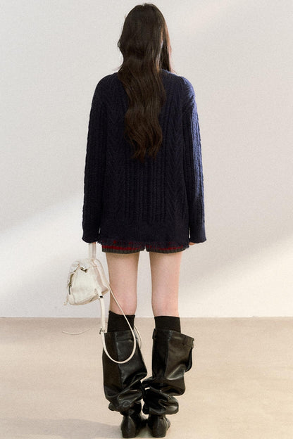 Floral V-Neck Cardigan