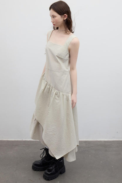 Green Layered Romantic Dress