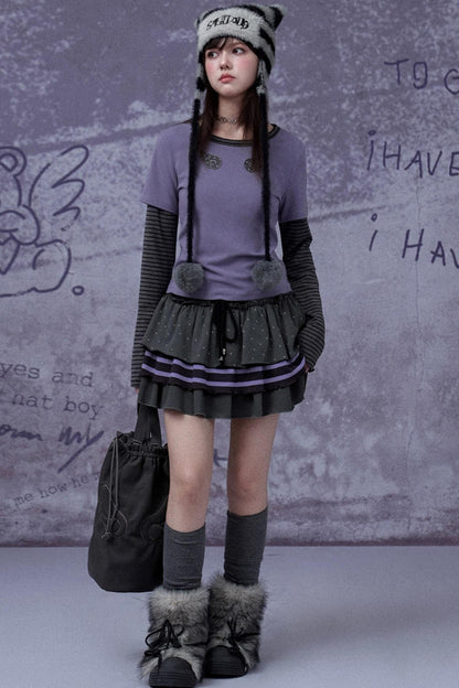 Faux Mink Cat Ear Hat