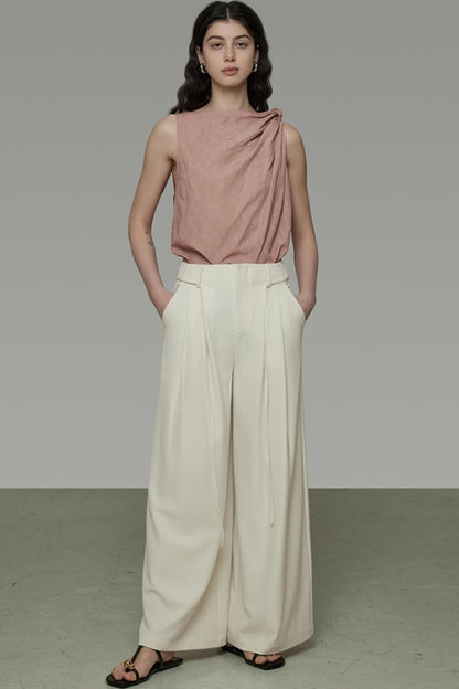 Twisted Pink Sleeveless Camisole