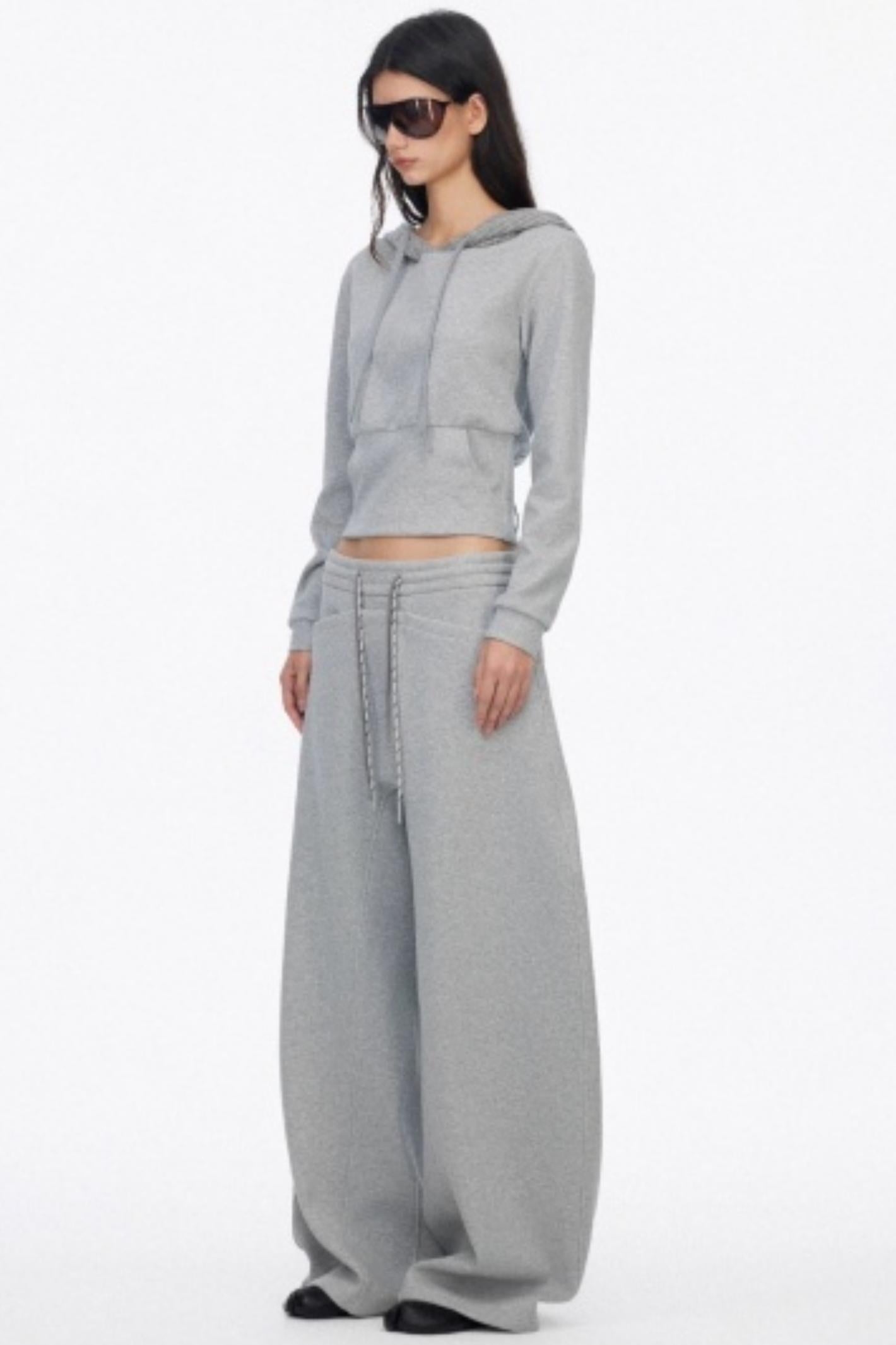 Slim One Shoulder Hoodie