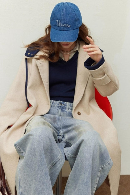 Vintage Denim Baseball Cap