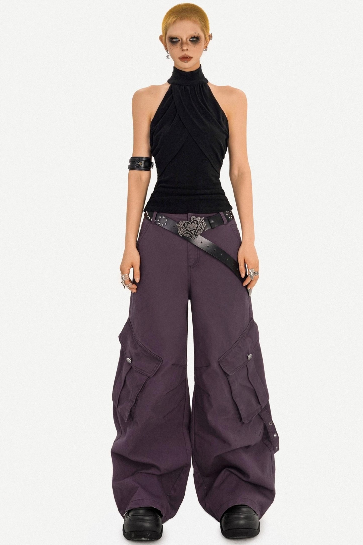 American Retro Multi-Pocket Cargo Pants