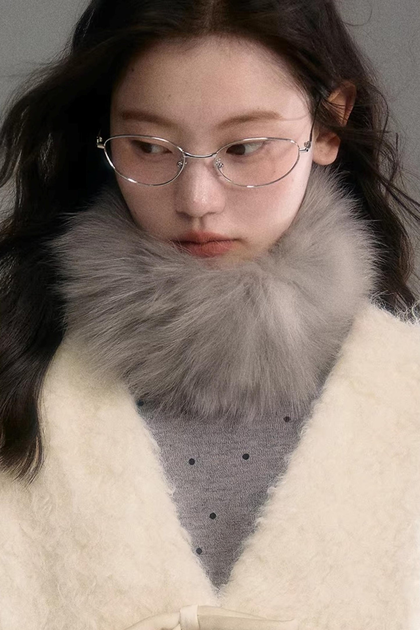 French-Style Fox Fur Neck Warmer