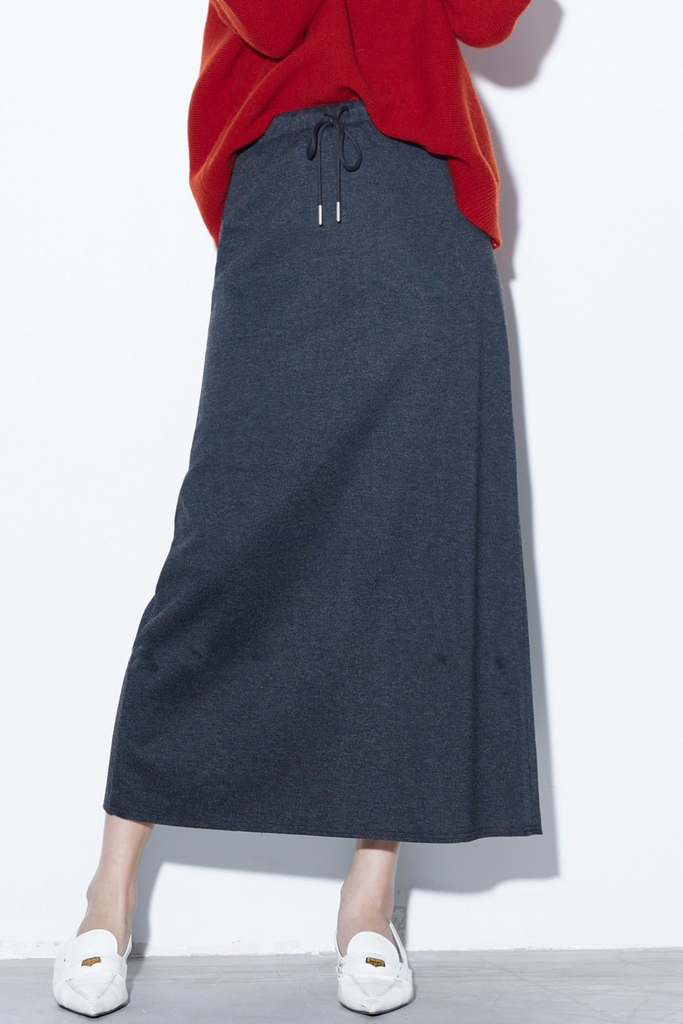 Sheep Wool Minimalist Skirt