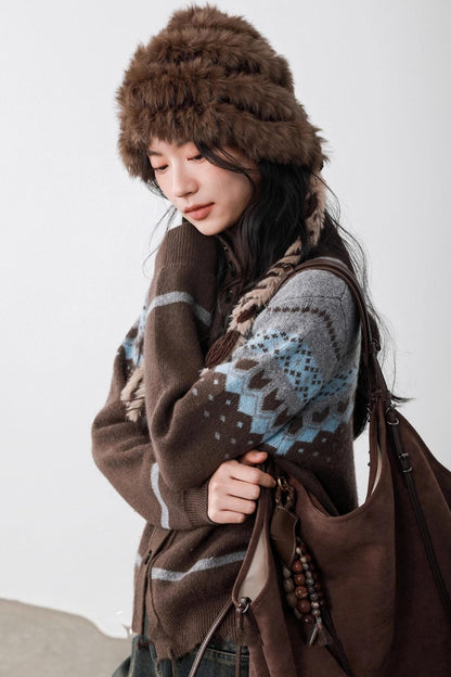 Sea Salt Fair Isle Cardigan