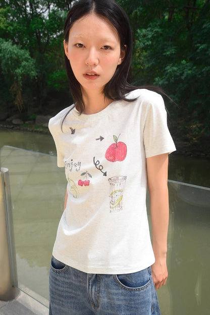 Blossom Gray T-shirt