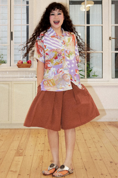 Retro Cuban Collar Shirt