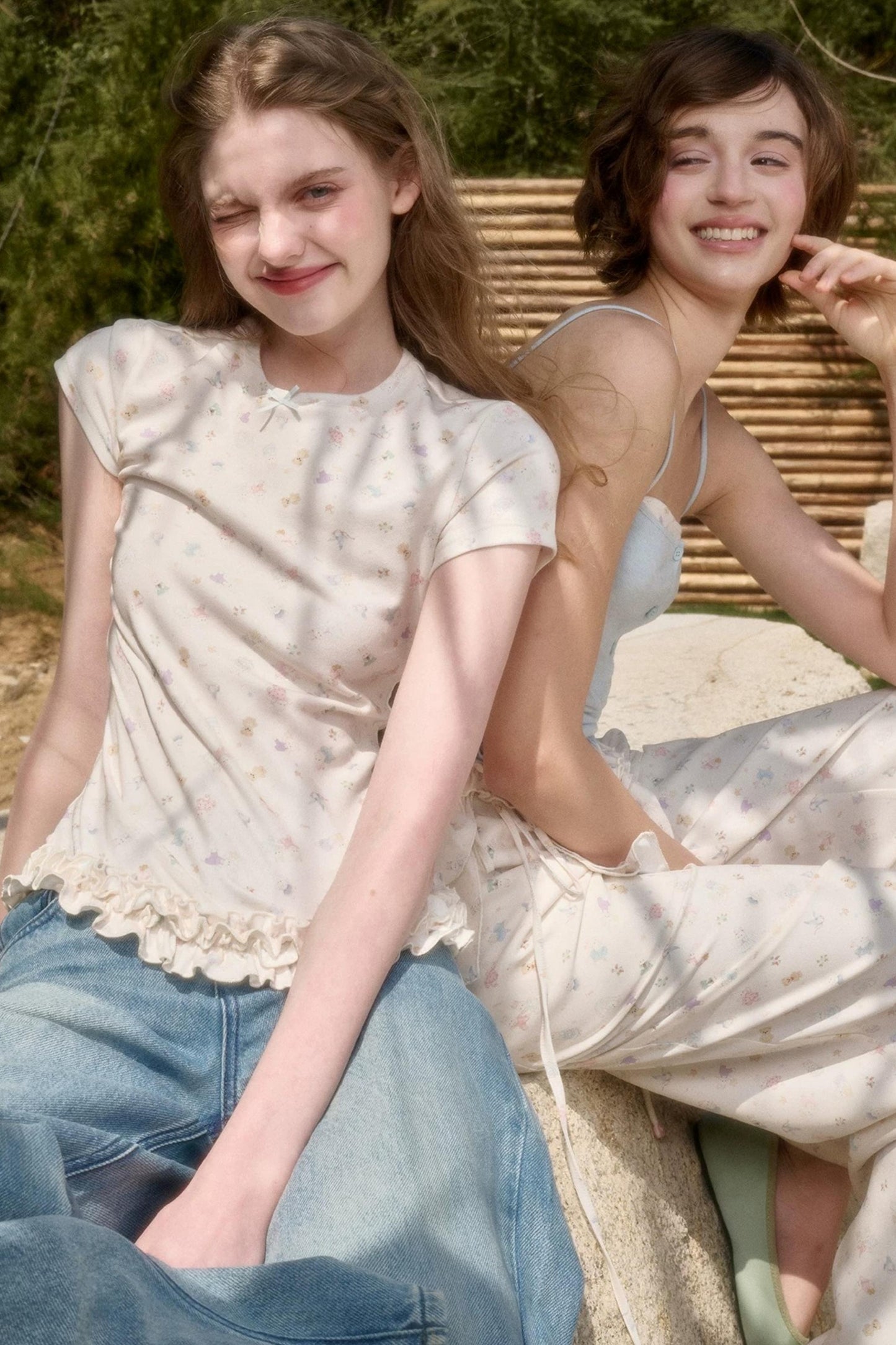 Comfortable Knit Lace Top