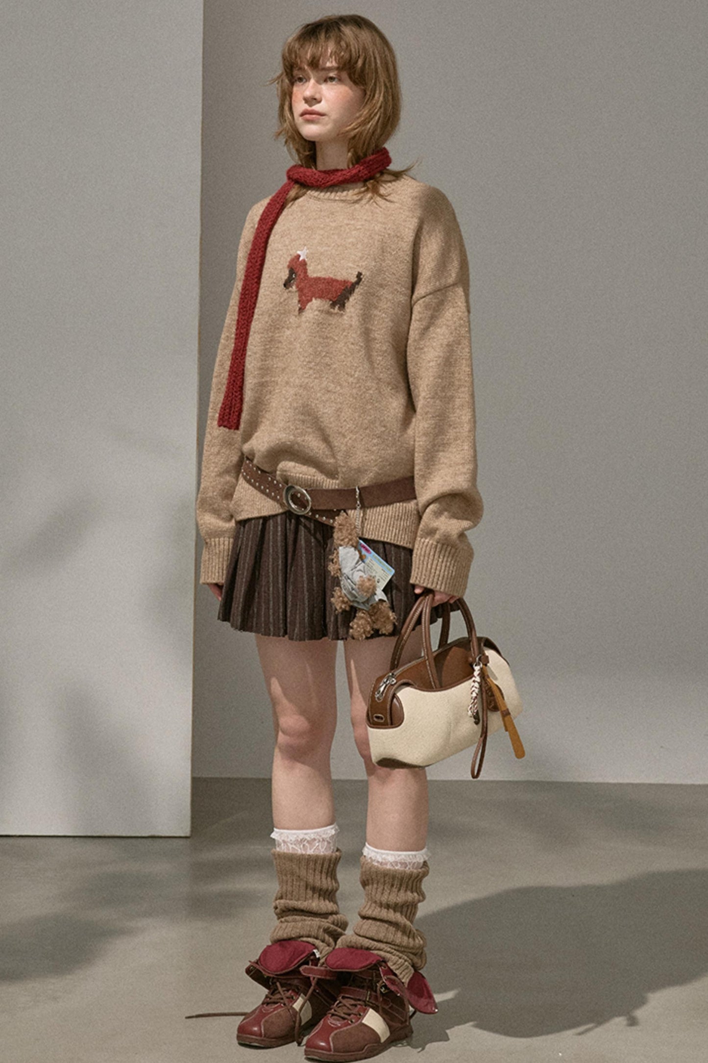 Holiday Dachshund Sweater Top