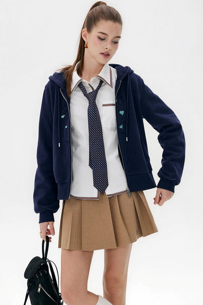 Retro Ribbon Long Sleeve Shirt