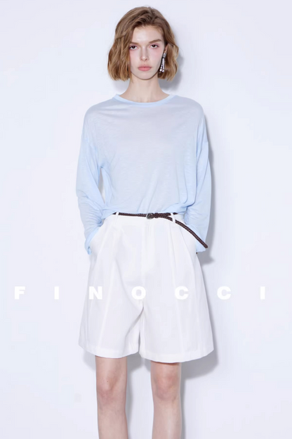 Cloud-Soft Silk Linen Top