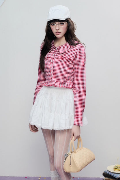 Check Relax Short Shirt