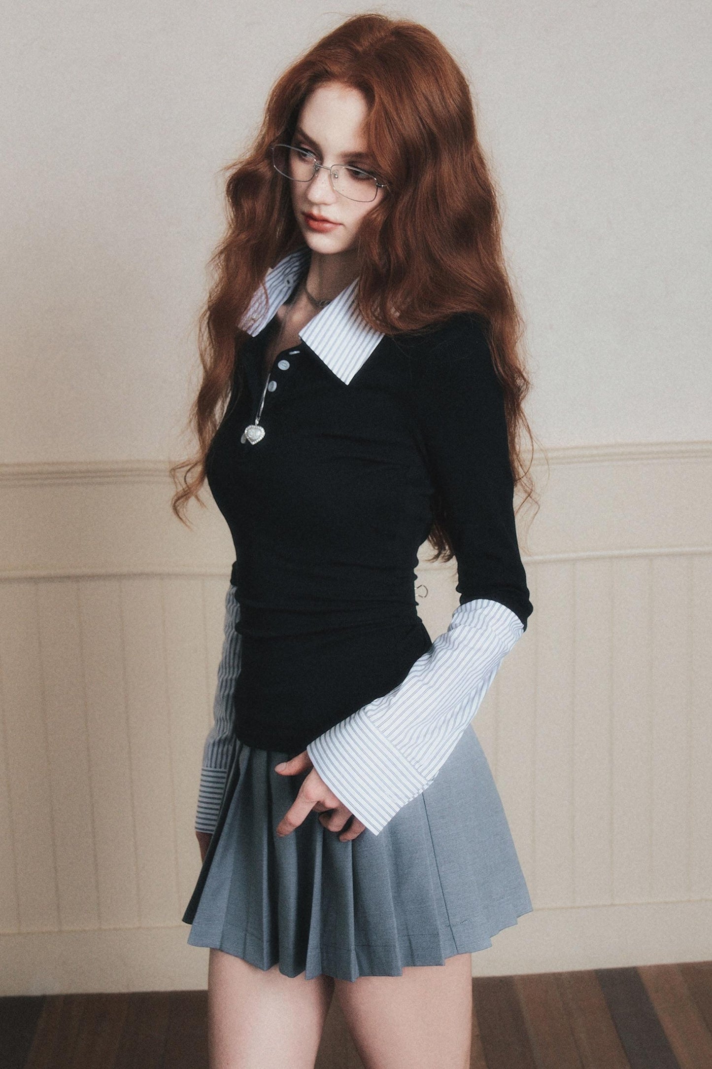 High-Intelligence Patchwork Knitted Sweater