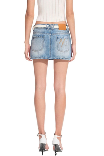 Modern Water Straight Skirt